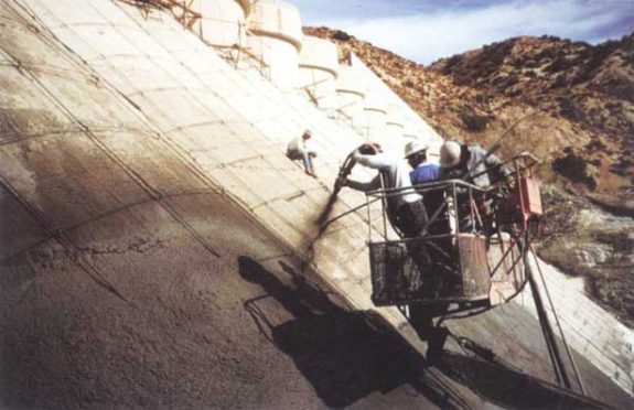 زودگیر شاتکریت مایع