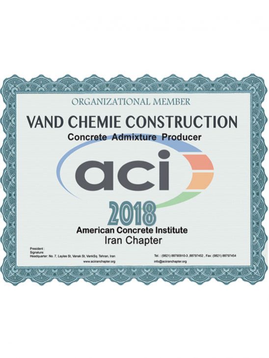 ACI American Concrete institute