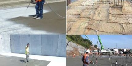 روش های کیورینگ بتن