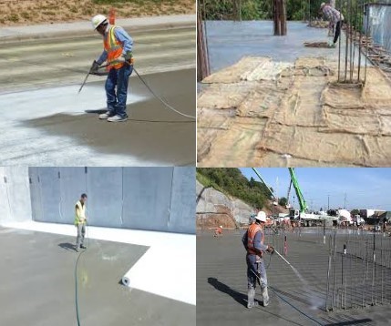 روش های کیورینگ بتن